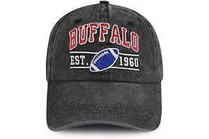 Buffalo Bills Hat: Show Your Team Spirit with Embroidered Unisex Baseball Cap