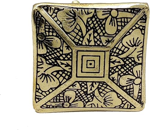 Miniatura 9 de 6 pomos de latón hechos a mano  Perillas de gabinete de latón negro  Perillas de cajón ideales para cualquier hogar, cocina u oficina  Estos pomos