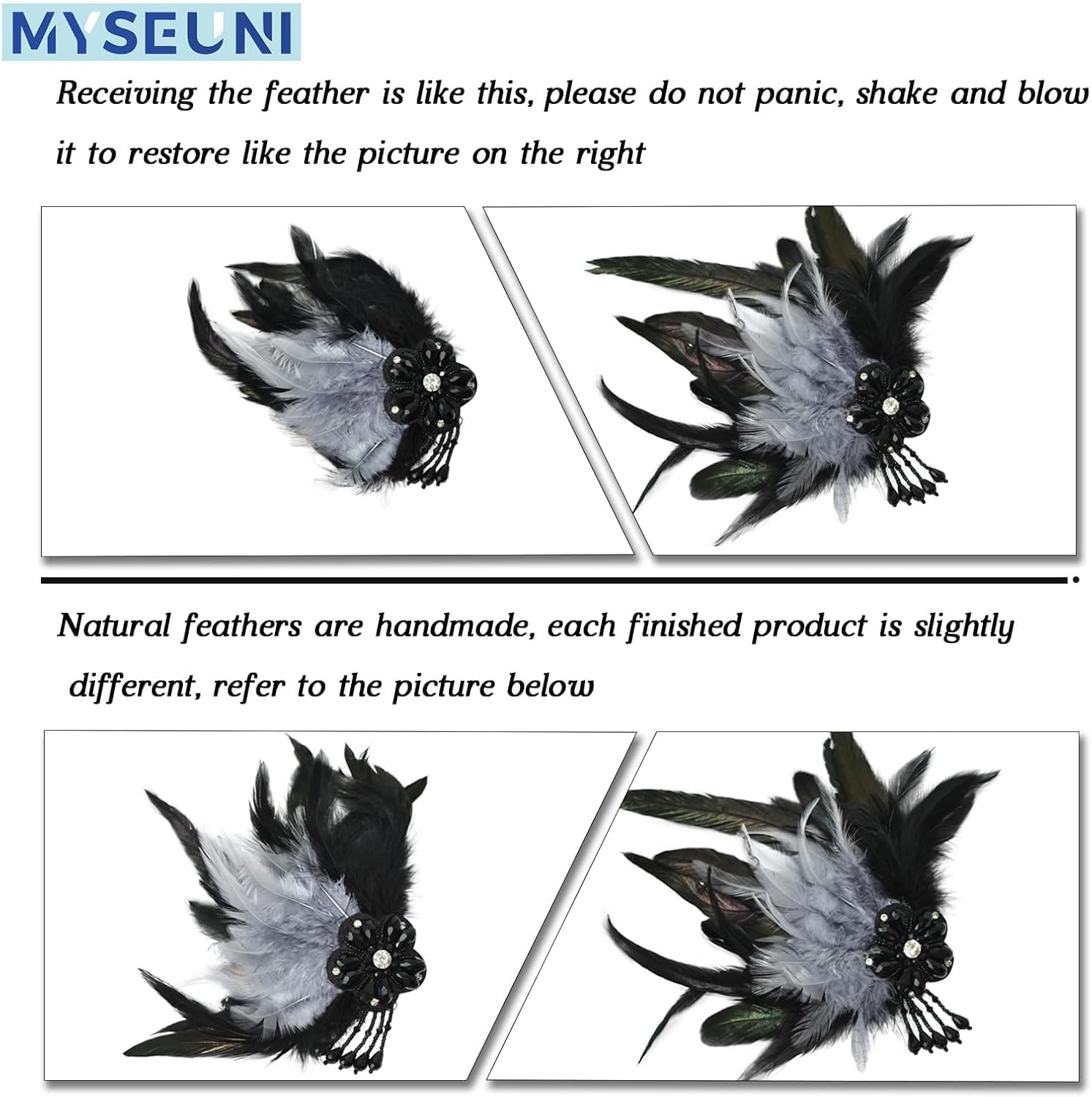 2025 New Masquerade Mask for Women with Stick - Shiny Women's Feather Mardi Gras Venetian Mask for Costume Accessory - Image 4