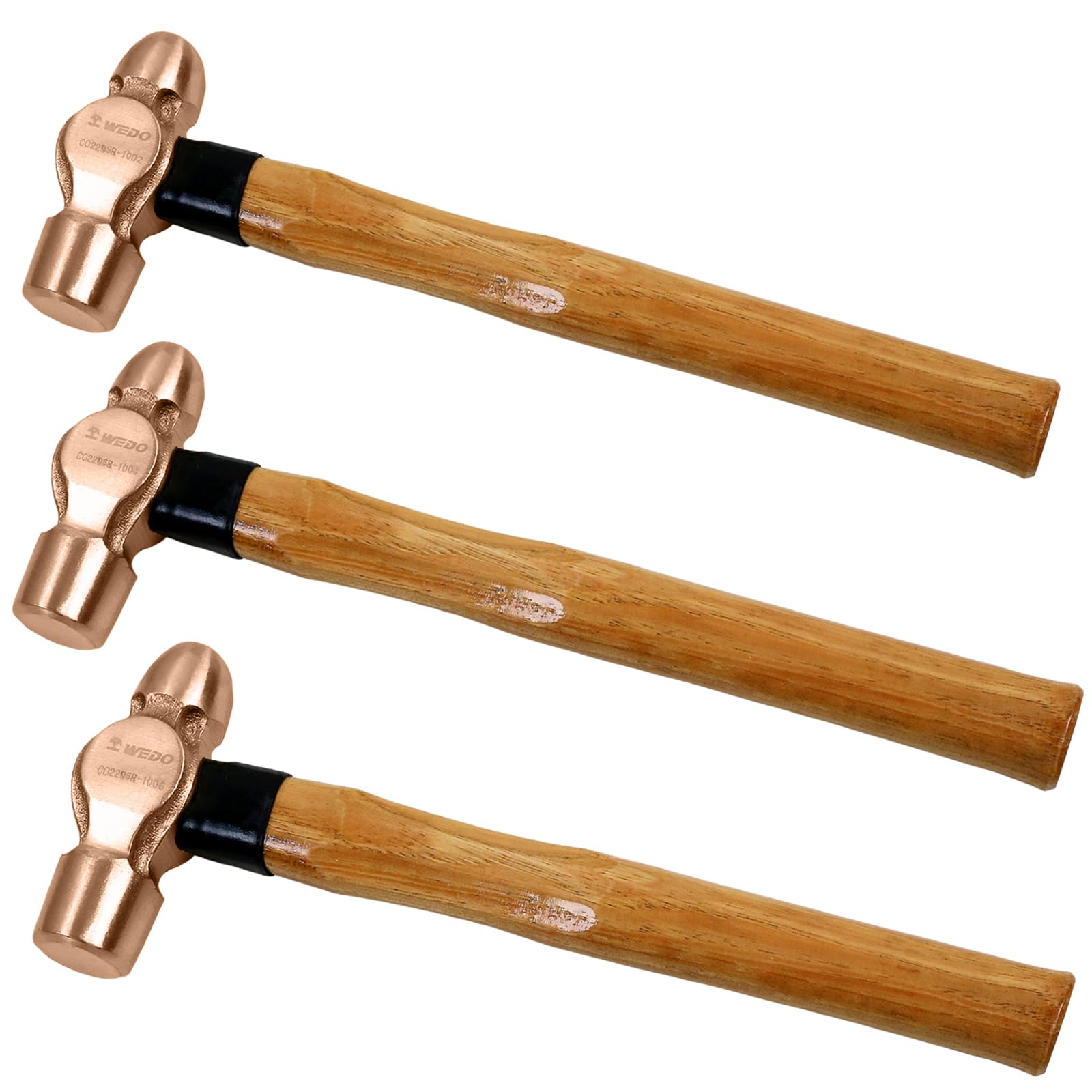 WEDO Copper Ball Peen Hammer - Durable & Corrosion Resistant -20