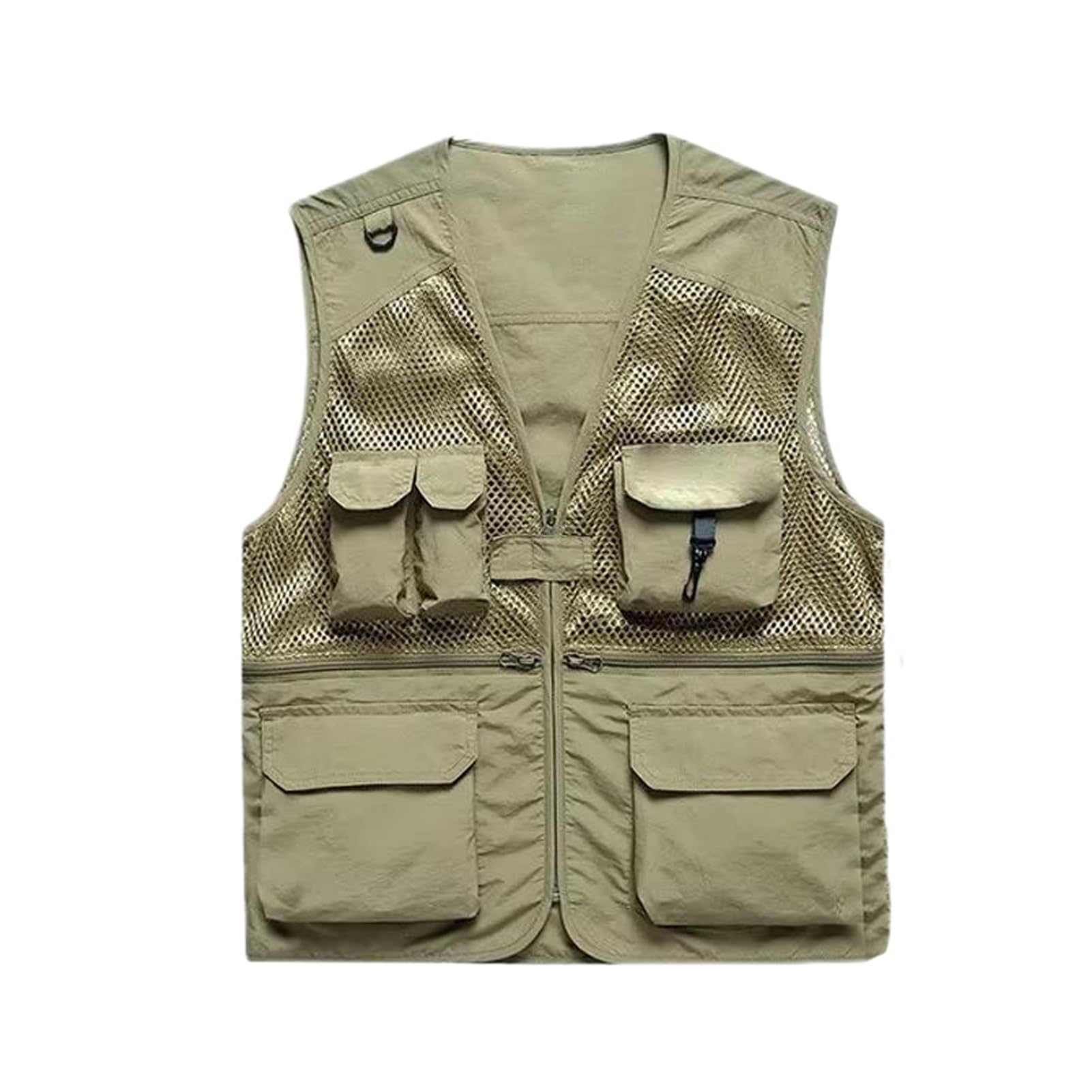 Chaleco de verano para hombre ideal para camping al aire libre suelto 8