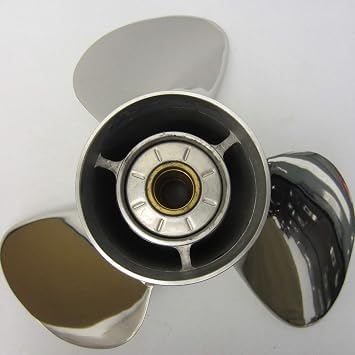 Volvo Penta New OEM 14.75x21P Stainless Steel Propeller, 3-Blade RH, 3860709