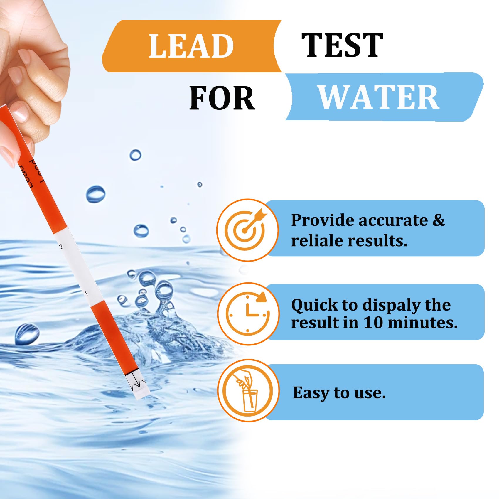 Lead Testing Kit Water,Lead Test Kit Drinking Water Test Strips Lead,1 Pack — Amazon image 7