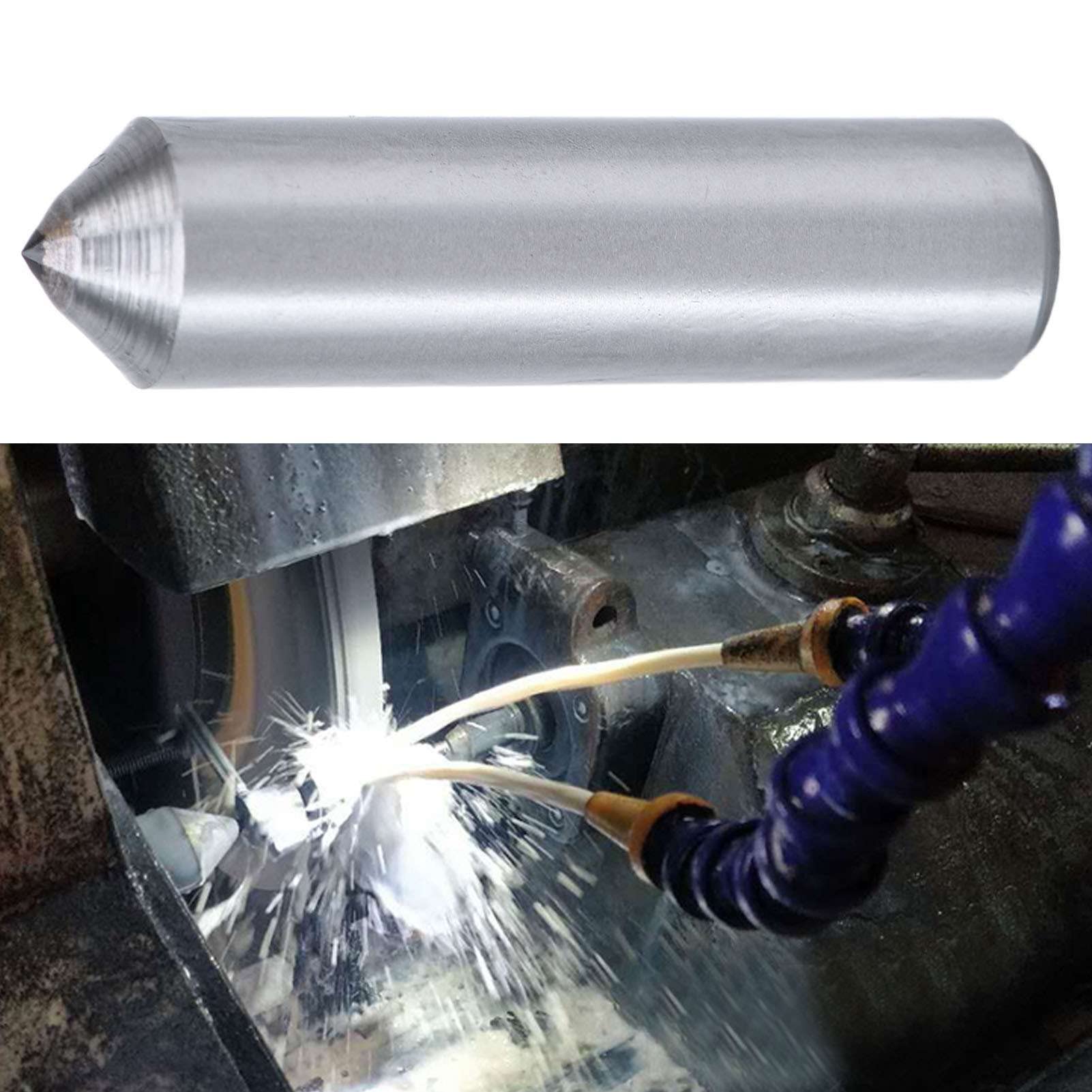 Bewinner Stylo de Dressage de Meule à Pointe Unique, Outil à Pointe Conique pour Dresseur de Diamant 0,3 Carat 12 Mm pour de Banc Cylindrique
