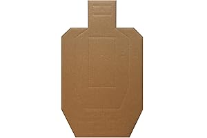 HZTZDMHH IPSC/USPSA 100-Pack Cardboard Water-Resistant Targets