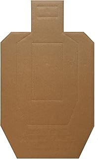 IPSC/USPSA Water Resistant Cardboard Target - 100 Pack
