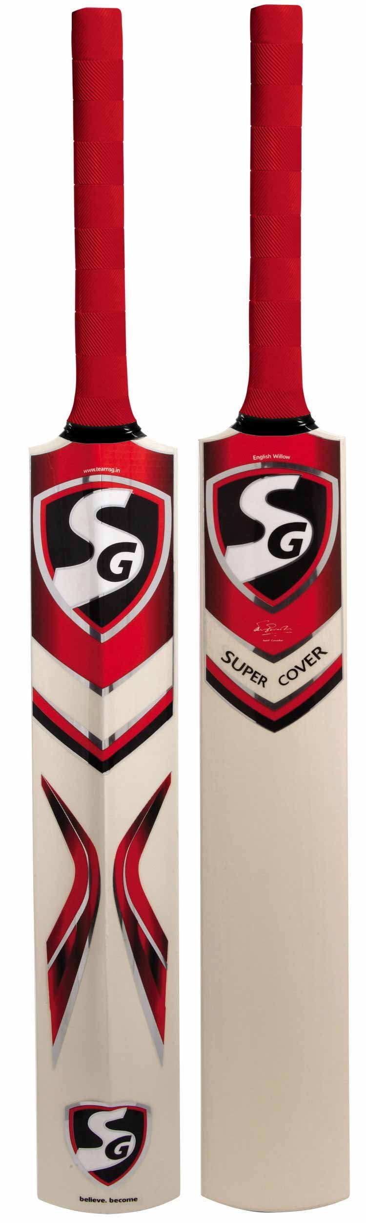 SG Super Cover English Willow Cricket Bat, Size 5 (Color May Vary) (B00IDALQRU) Amazon Price History, Amazon Price Tracker