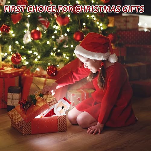 Miniatura 7 de Twerking Santa Claus - Muñeca de peluche eléctrica de Navidad bailando cantando canción inglesa juguetes de Papá Noel para niños