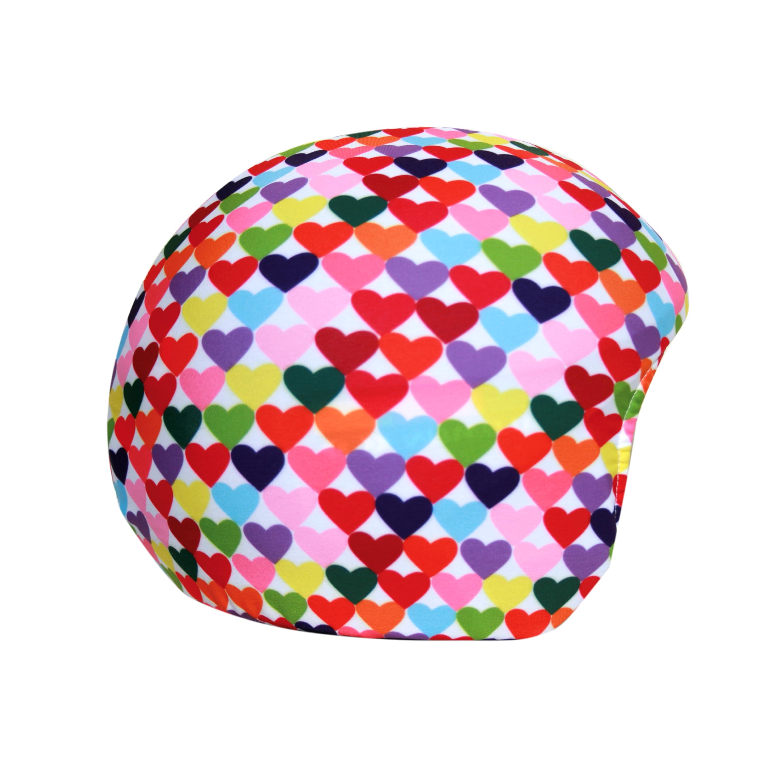 COOLCASC® Universal Fit Helmet Cover, Colour Hearts