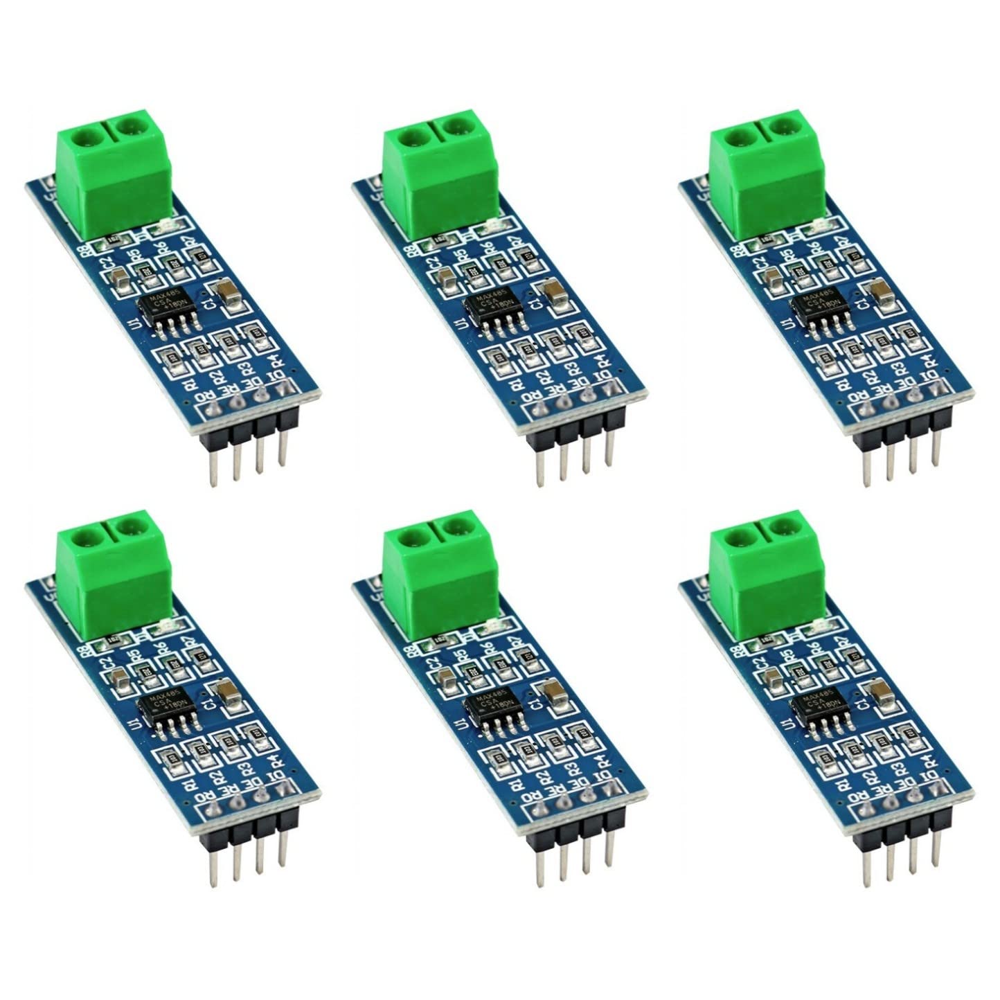 JZK 6 moduli da 5 V MAX485/RS485, modulo TTL a RS-485, scheda di sviluppo MCU