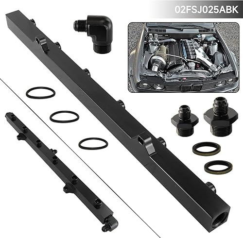 Miniatura 3 de Carril del inyector de combustible de alto flujo para BMW Serie 3 E36 E46 M50 M52 M54 325i 328i 323i M3 Z3 E39 528i Motor 6 Cilindro