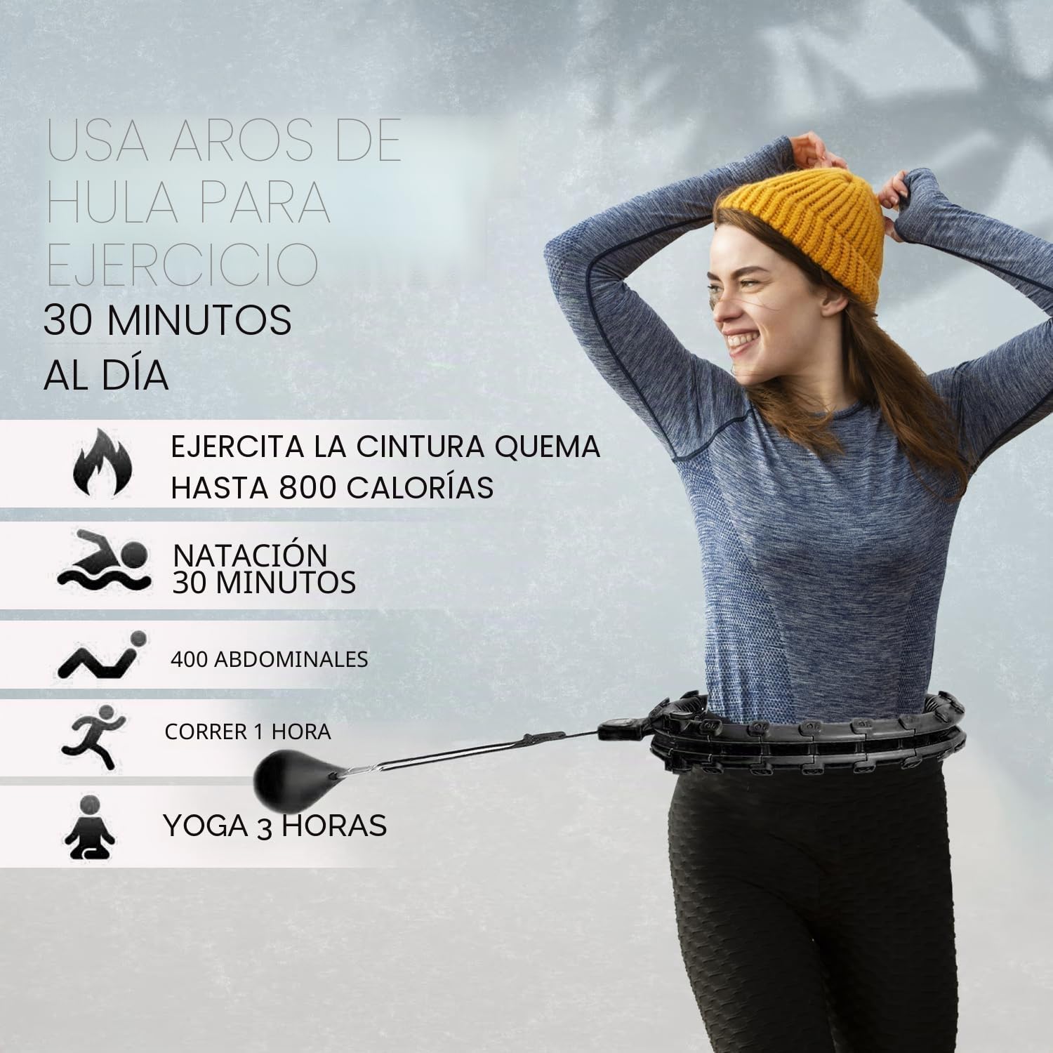 K-Mart Hula-27knots - Hula Hoop Inteligente Unisex Adulto