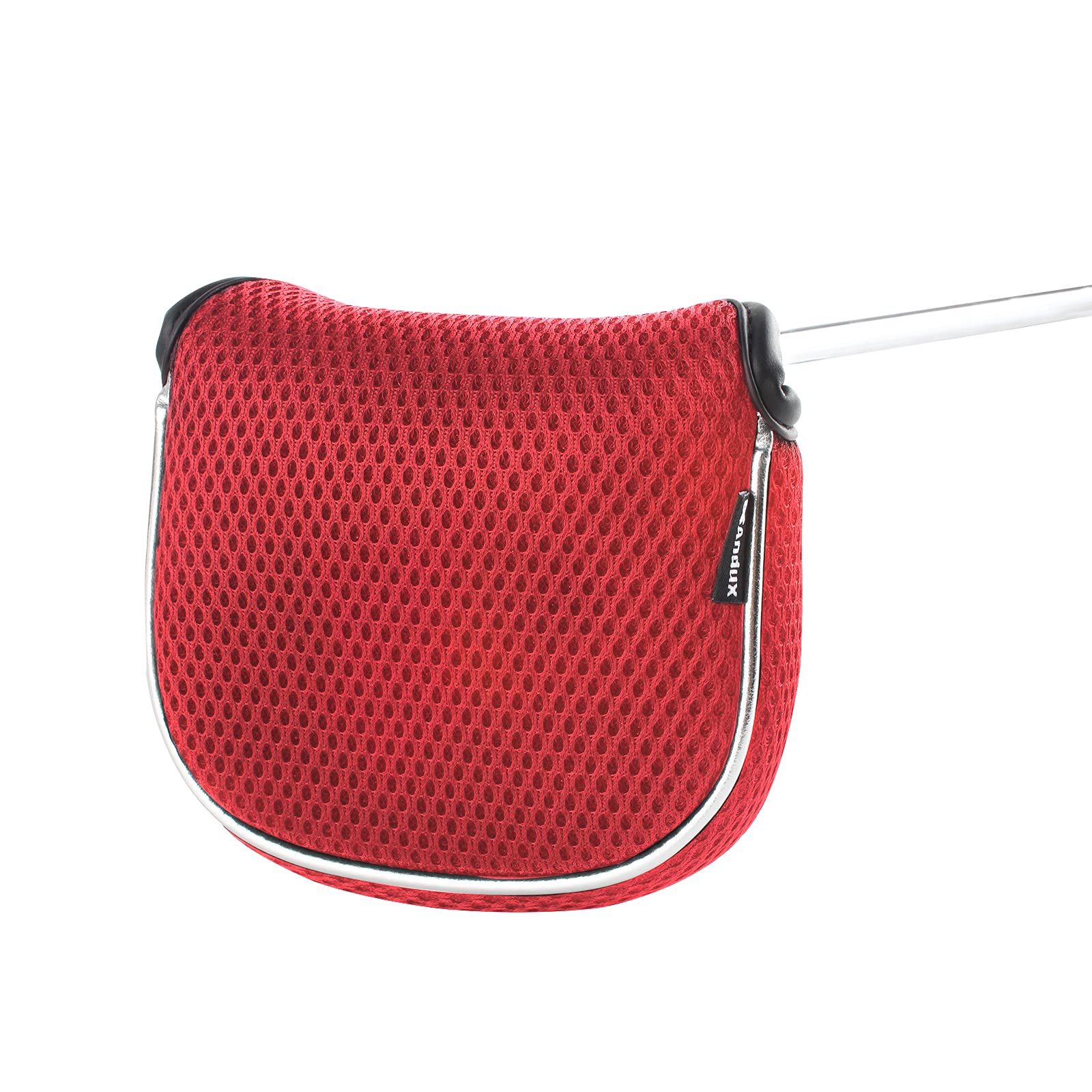 Andux Mesh Mallet Putter copertura Golf Putter testa copre rosso, piazza MT/TG14