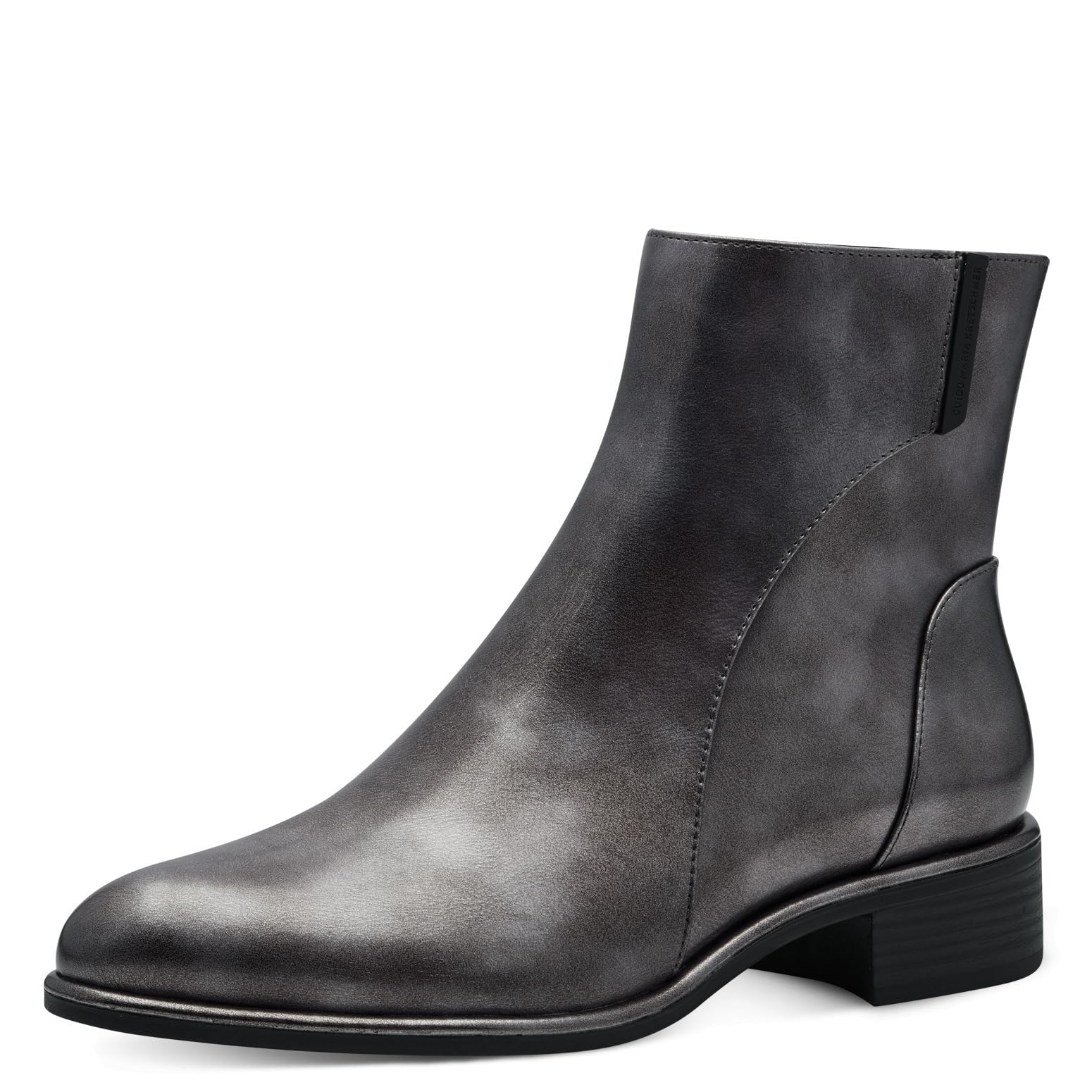 MARCO TOZZI by Guido Maria Kretschmer Damen Stiefeletten ohne Absatz aus Kunstleder Spitz