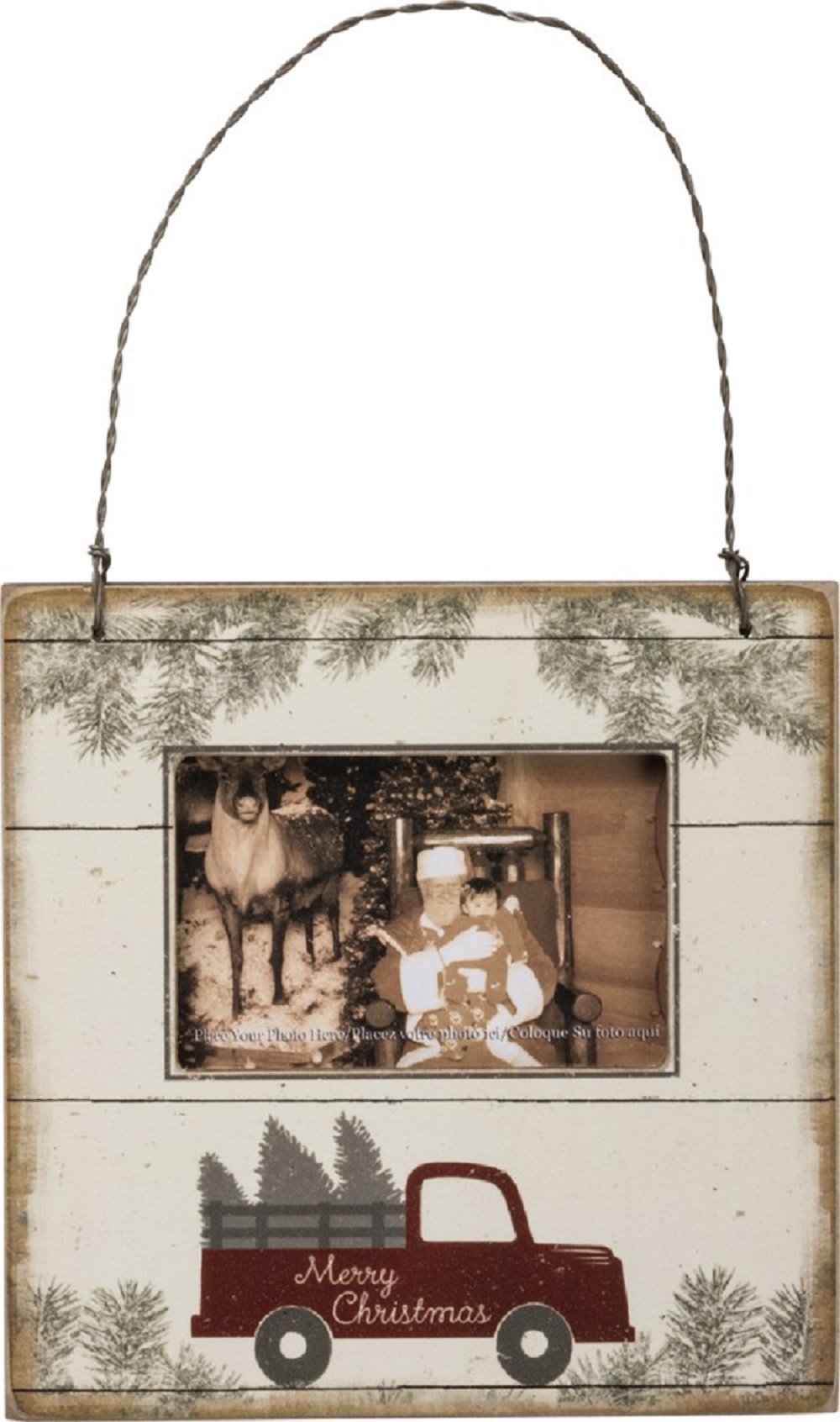 Mini cadre Merry Christmas Primitives by Kathy le petit cadeau secret santa ideal
