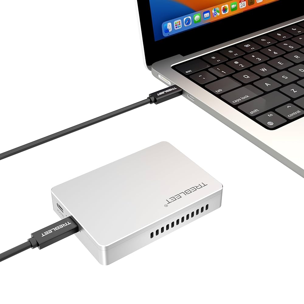 WAVLINK 80Gbps M.2 SSD 外付けケース | USB4 V2 PCIe Gen4 NVMe