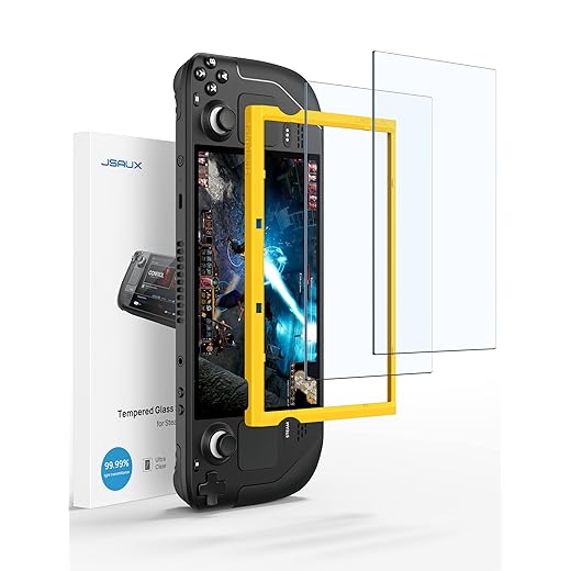 JSAUX Tempered Glass Screen Protector Pack