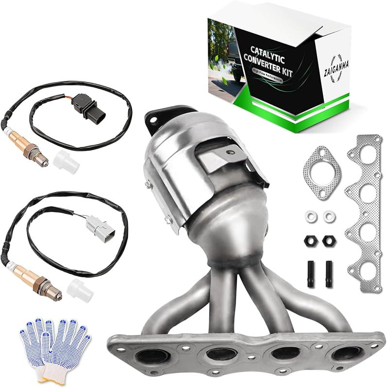 Catalisador dianteiro ZAIGANMA para Hyundai Accent, Veloster, Kia Rio e Soul 1.6L – 2012 a 2017