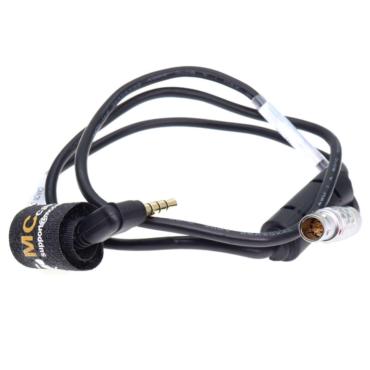Nucleus-M Motor Run Stop Cable 7 Pin to 3.5mm for Canon C300 Mark II C200 Camera to Tilta NucleusM Motor Grip Recording(Nucleus M Run/Stop Cable for Canon C200/C300)