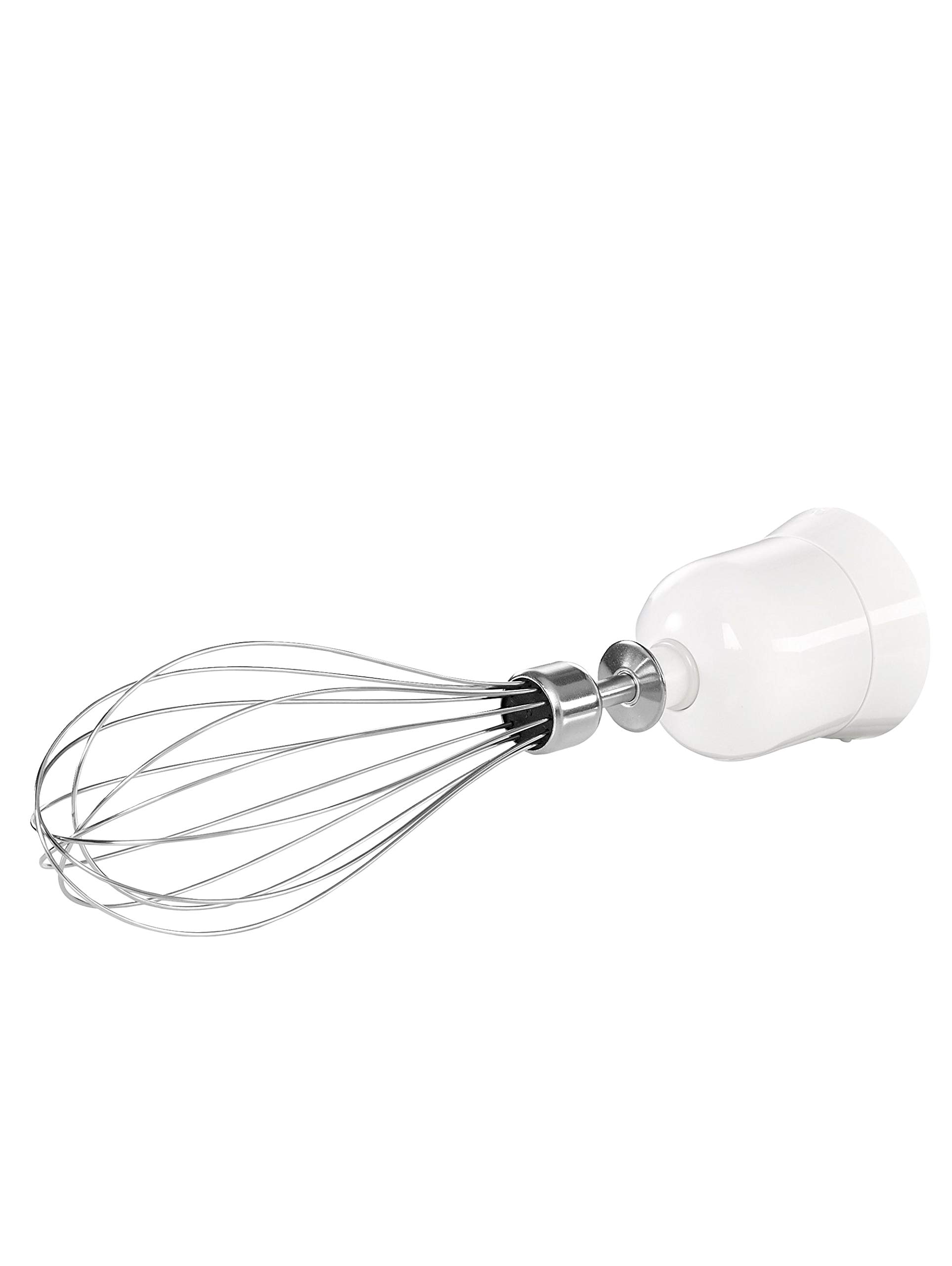 Mixeur plongeant BOSCH msm24500 clevermixx, 400 W, quatre lames Couteau quattroblade, Mixeur en acier inoxydable Blanc/Rouge Foncé