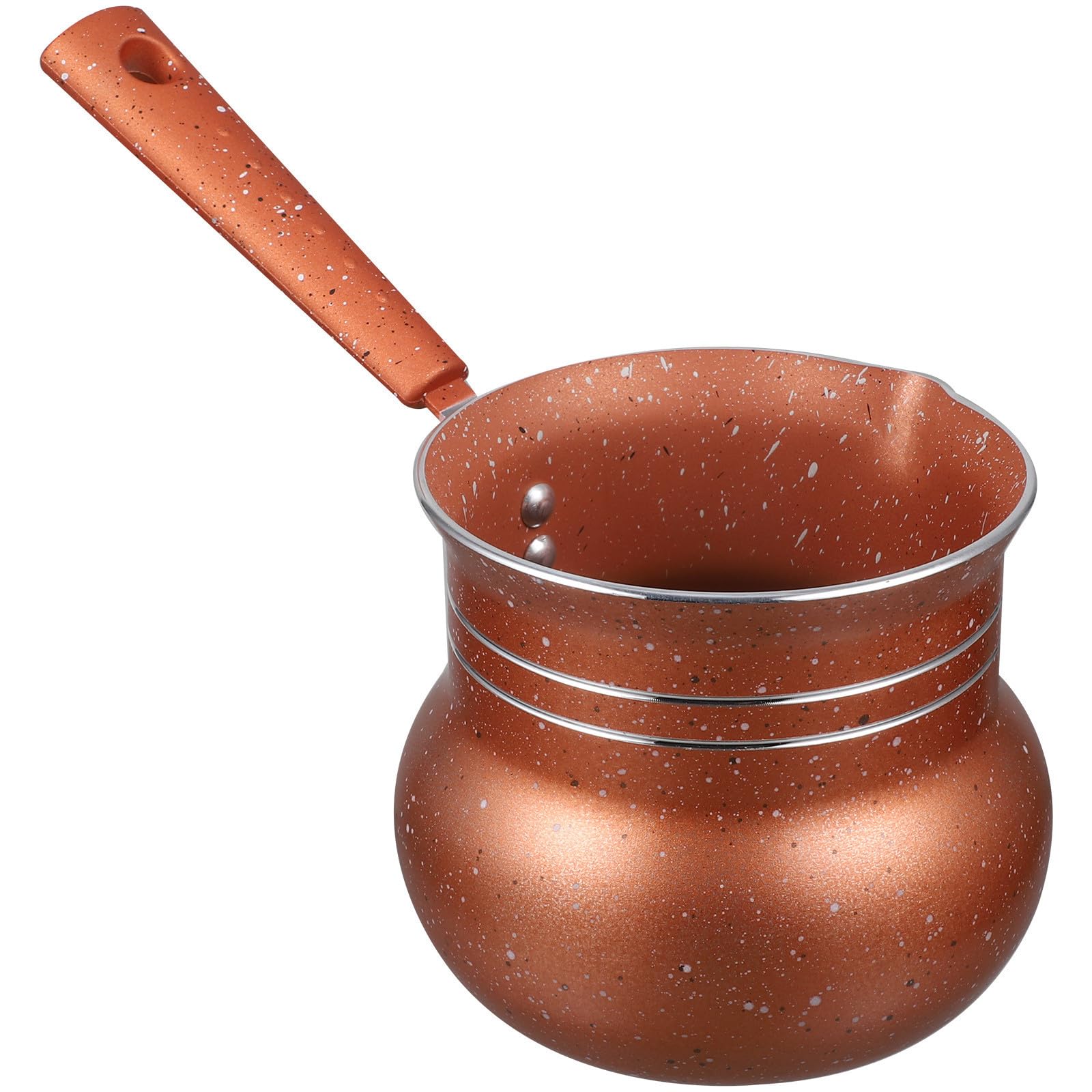 Cacerola mini para calentar salsas y café por la mañana en la oficina u hogar