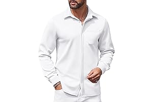 COOFANDY Wrinkle Free Casual Button Down Shirt