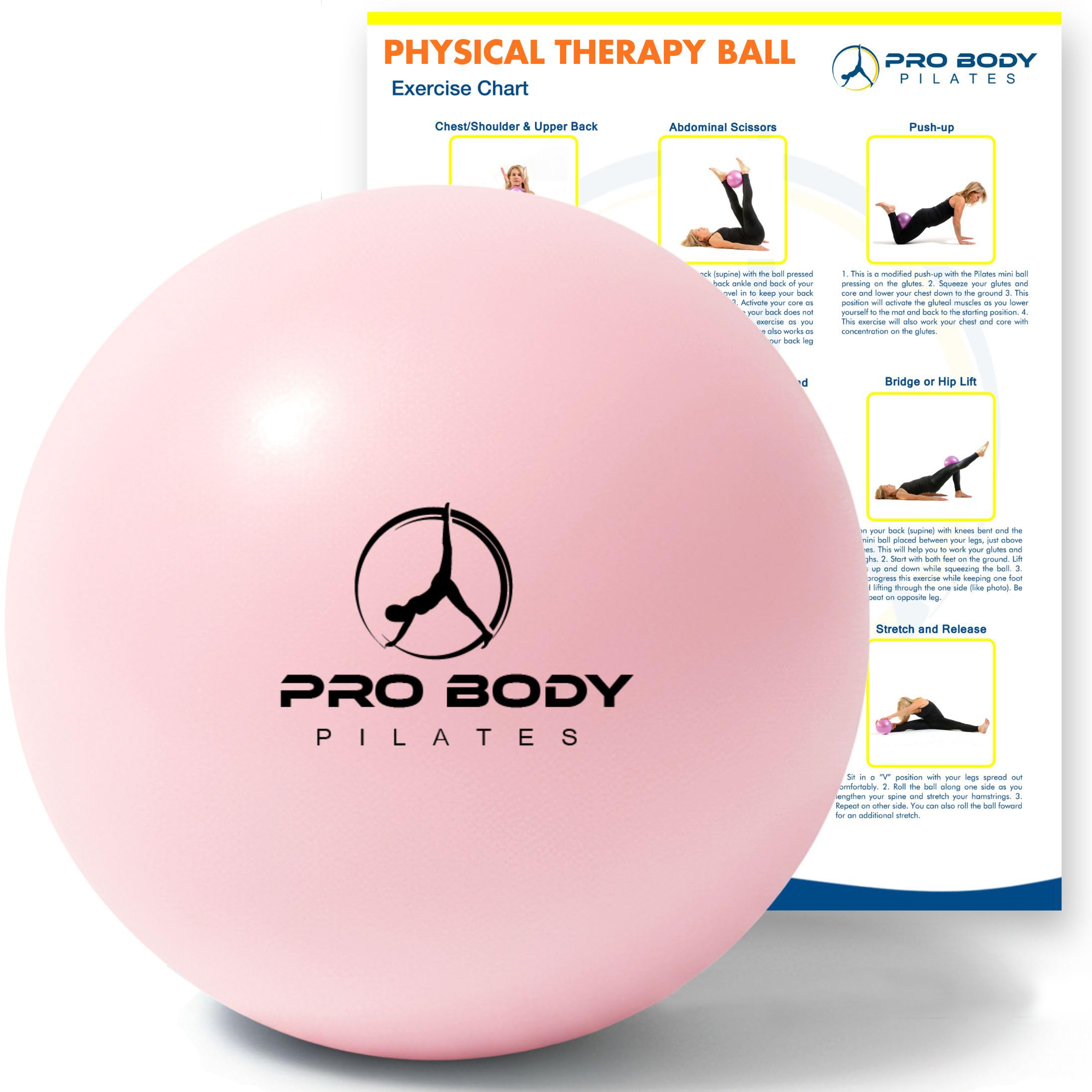 Amazon.com: ProBody Pilates Ball Small - 9 Inch Physical Therapy