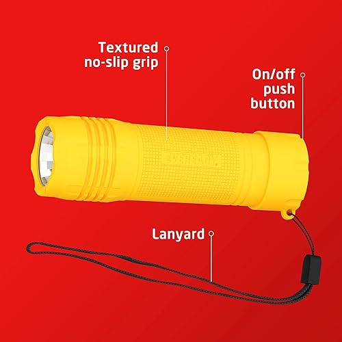 Miniatura 5 de Eveready Paquete múltiple de linterna LED, brillante y duradera, batería de larga duración, uso para emergencias, campamento, exteriores, baterías