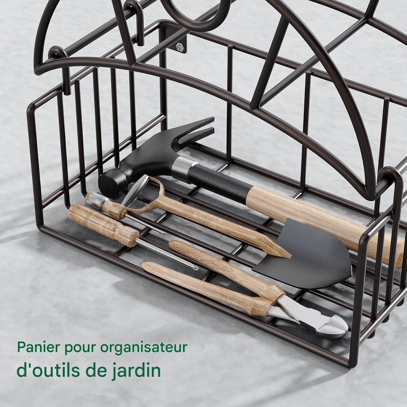 Support de tuyau Râtelier de rangement robuste pour tuyaux