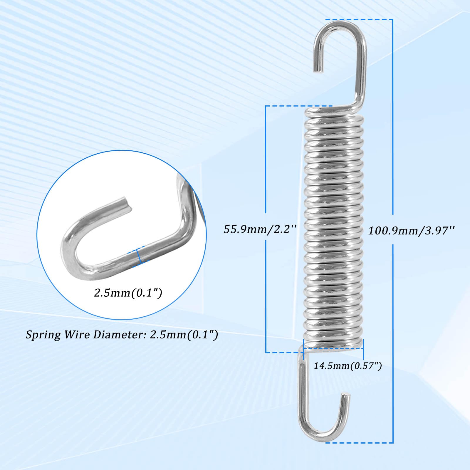Amazon.com: Tongze Universal Kickstand Spring: 101mm/ 104mm/ 81.5