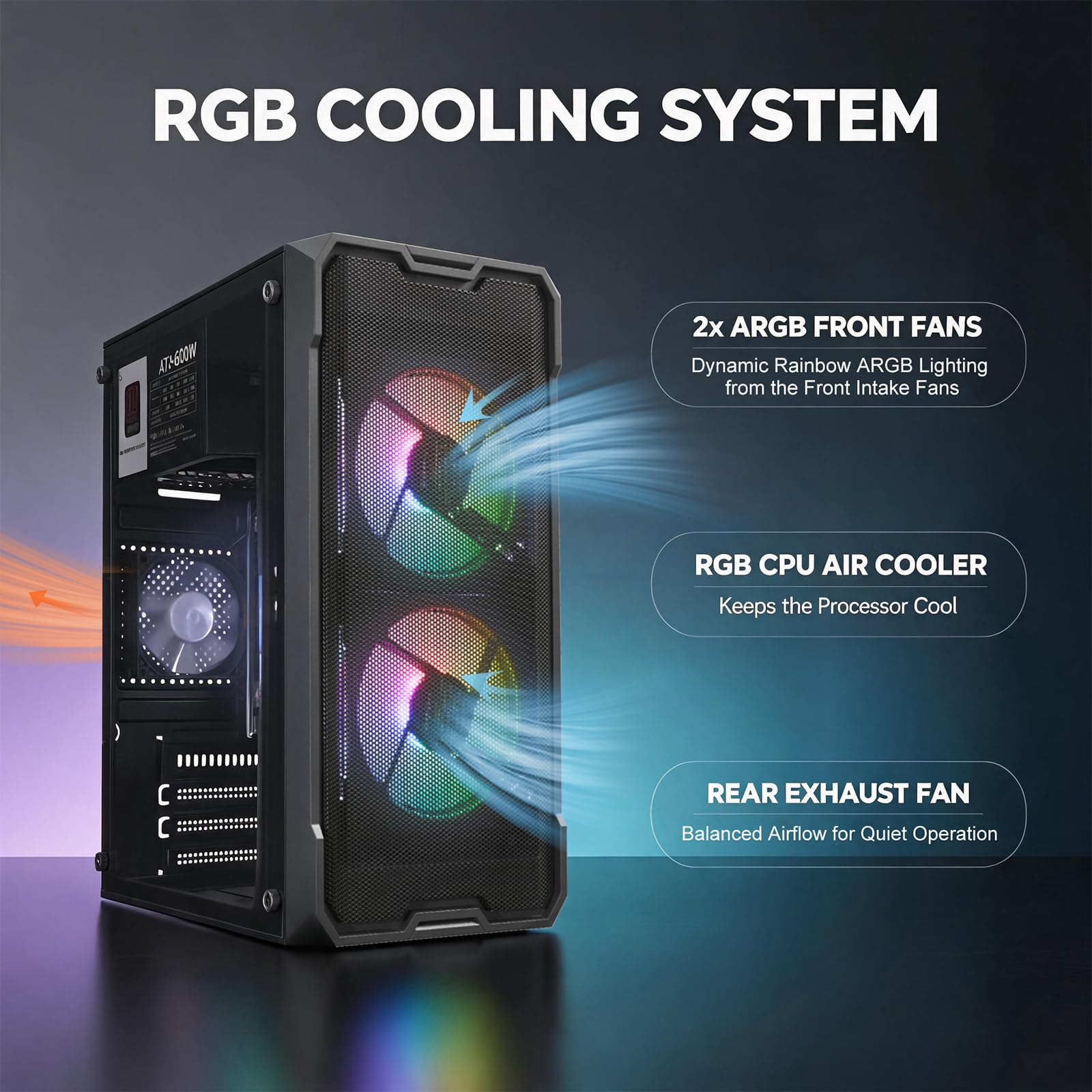 Ryzen 5 5600GT Gaming PC - 1080p Gaming -5