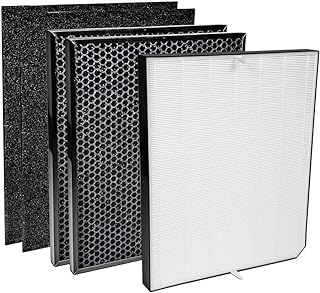 AIRDOCTOR AD3000 / AD3500 Universal Genuine Filter Replacements - One Year Combo Pack Includes: One (1) UltraHEPA Filters & Two (2) Carbon/Gas Trap/VOC Filter