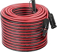 Vista 15 de Cable Adaptador de Panel Solar a SAE - Cable de Extensión Solar de 8 pies 10AWG para Kit de Cargador de Batería de Panel Solar RV Caravana