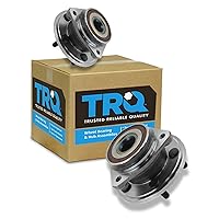 Vista 678 de TRQ Juego de 2 rodamientos de rueda trasera y conjunto de cubo con sensor ABS compatible con Ford Transit Connect 2014-2018