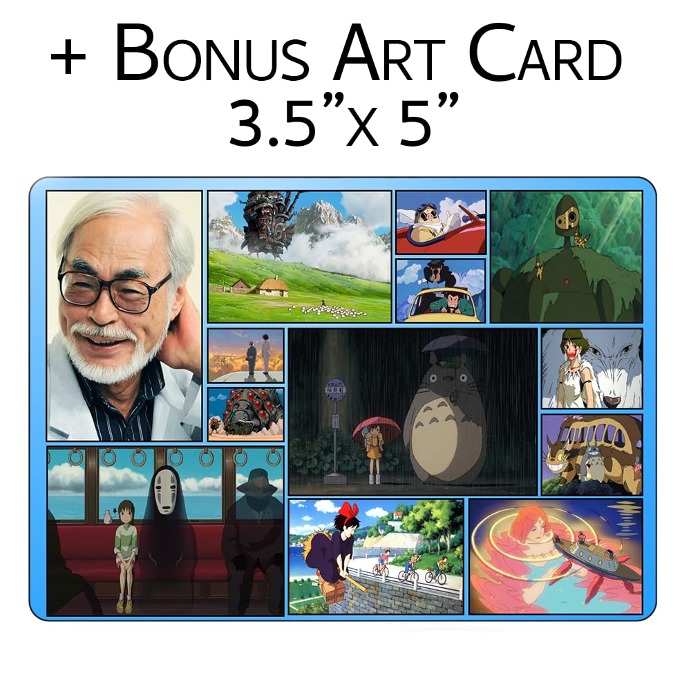 Studio Ghibli's - Hayao Miyazaki Complete 11 Film "Directorial Masterpiece" Bluray Collection: Castle in the Sky / My Neighbor Totoro / Il ragazzo e l'airone / + 8 altro!! / + + Bonus Art Card