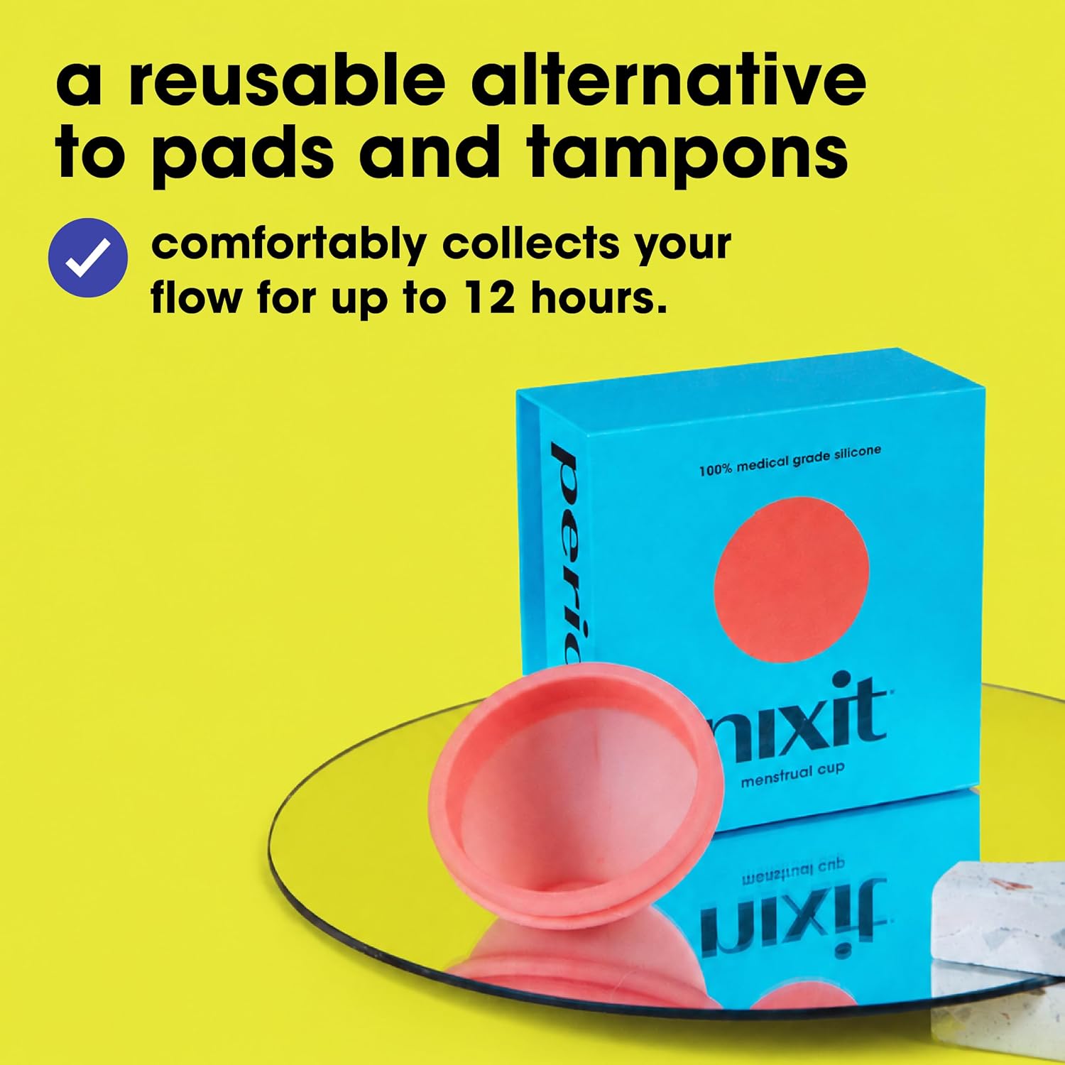 nixit Menstrual Disc & Wash Bundle | Reusable Menstrual Cup Alternative image 3