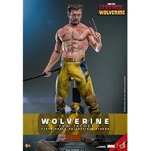 Hot Toys Marvel Comics Deadpool & Wolverine Wolverine Version with TVA Jacket Collectible Figure 1/6 Scale 30 cm