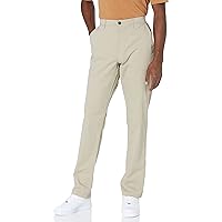 Amazon Essentials Pantaloni Chino Elasticizzati Casual vestibilità Sportiva (Disponibili)