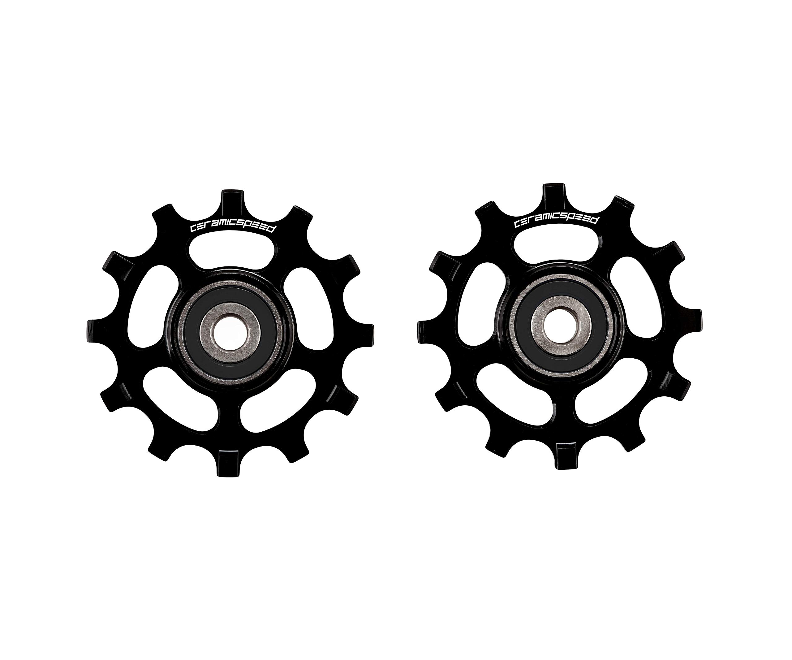 Amazon | CeramicSpeed SRAM 12s AXS ロード代替ブラックプーリー