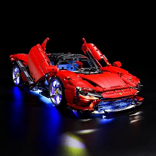 Miniatura 5 de LIGHTAILING Luz para Lego-42143 Ferrari Daytona SP3 - Kit de iluminación LED compatible con el modelo de bloques de construcción Lego - NO incluido