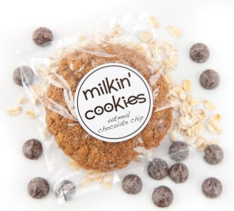 Amazon Com Oatmeal Chocolate Chip Milkin Cookies 30 Day Supply Of Lactation Cookies Grocery Gourmet Food