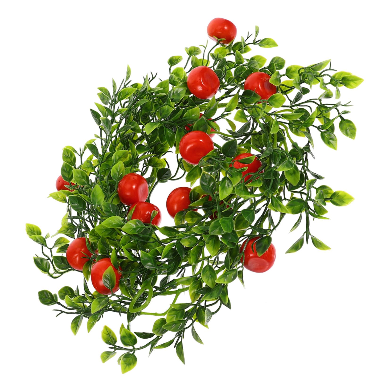 PRETYZOOM 3stücke Künstliche Obstgirlande Mit Orangefarbenen Früchten Und Grünem Dekoration Für Tür Und Garten Pflegeleichte Faux Greenery Für Innen Und Außenbereiche