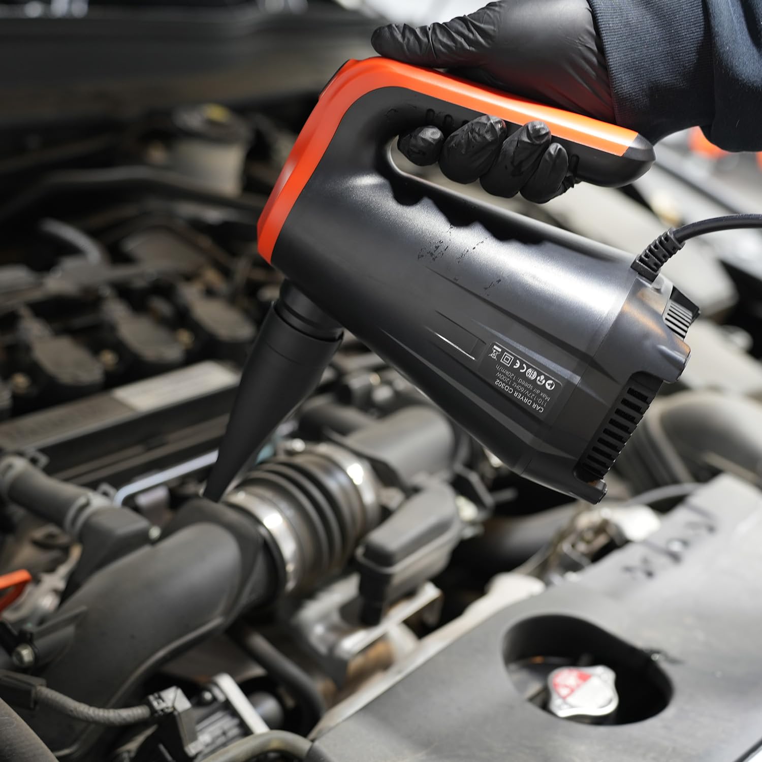 SPTA Mini Air Cannon Ad Alta Potenza Asciugatrice Auto Soffiatore Portatile Auto Lavaggio Asciugatrice Moto & Auto Asciugatrice per Auto Lavaggio Auto Asciugatura Spolverare
