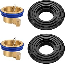 2 x Anti-Odour Shower Valve Set, Anti-Return Drain Shower Universe | Anti-odour anti-backflow siphon stopper, siphon core, floor seal, can be cut to size for bathroom, kitchen, balcony