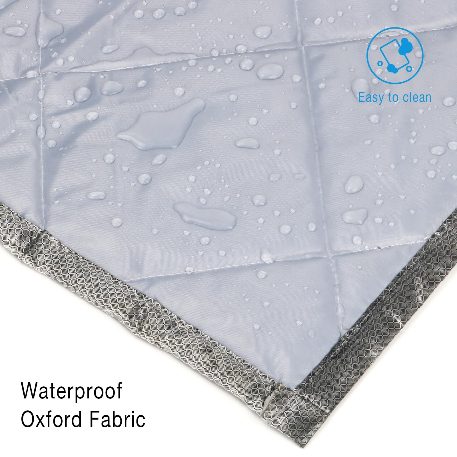 HOXHA Magnetic Thermal Inlusated Door Curtain Fits Door Size 32 ?ù 80 Inch, Weatherproof, Windproof, Soundproof Door Screen Magnetic Closure