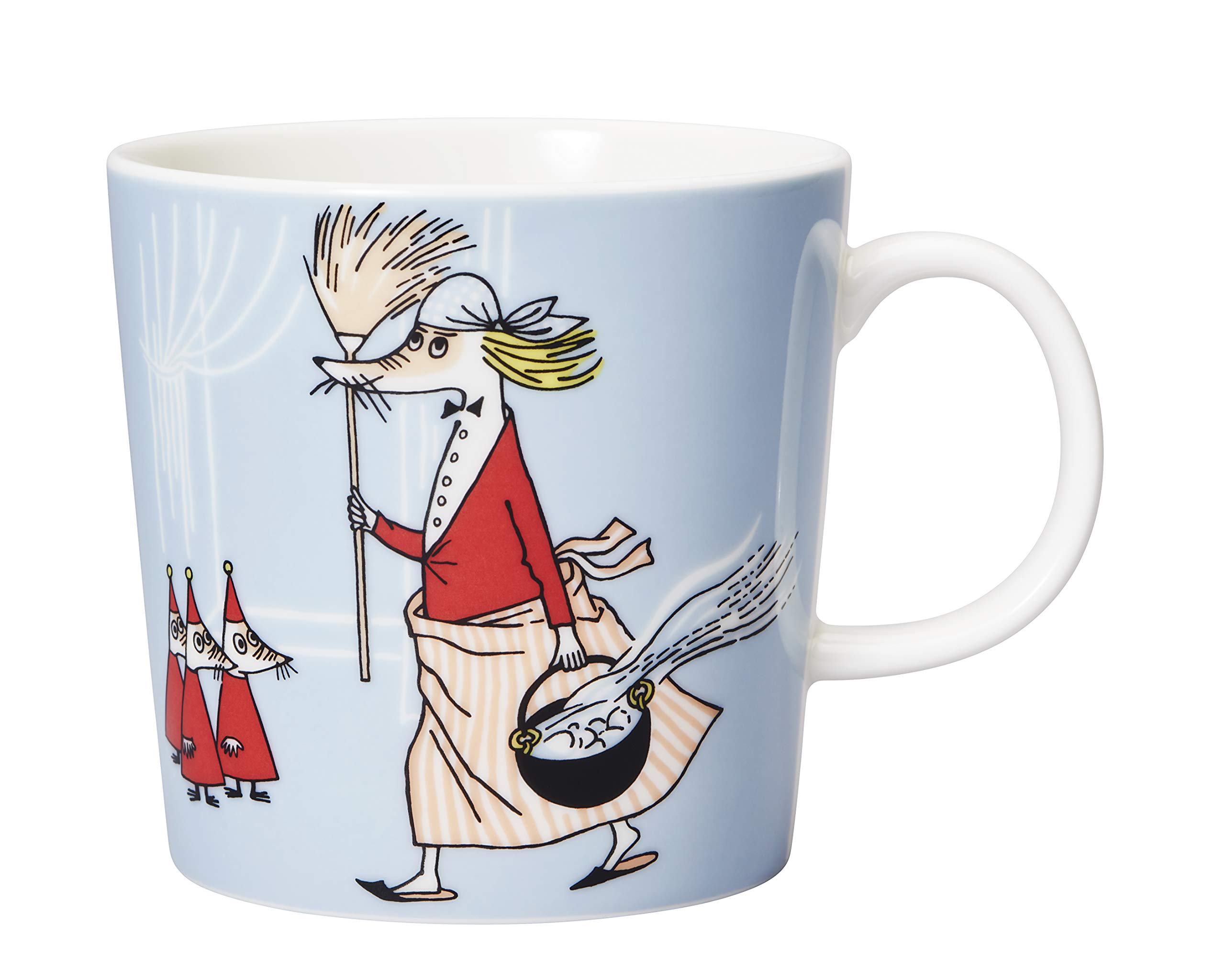 1057216 MOOMIN Filifyonka Mug, 10.1 fl oz (300 ml), Microwave, Oven, Dishwasher Safe
