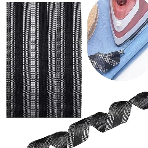 Cinta adhesiva de dobladillo instantáneo para planchar, cinta de dobladillo para pantalones, 65.6 ft (0.94 pulgadas x 22 yardas), cinta adhesiva de