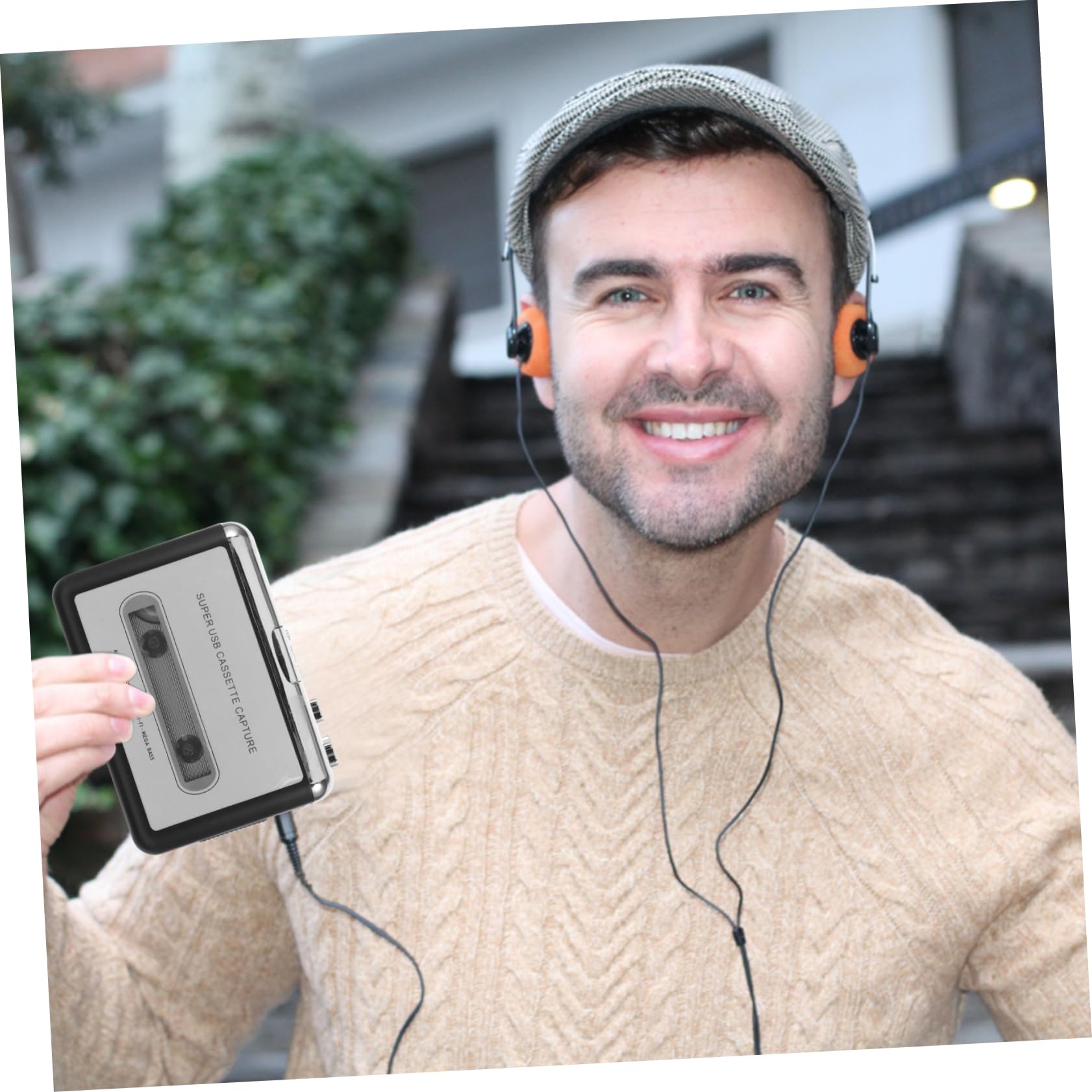 Lettore Audiocassette USB Portatile Convertitore Cassette Mp3