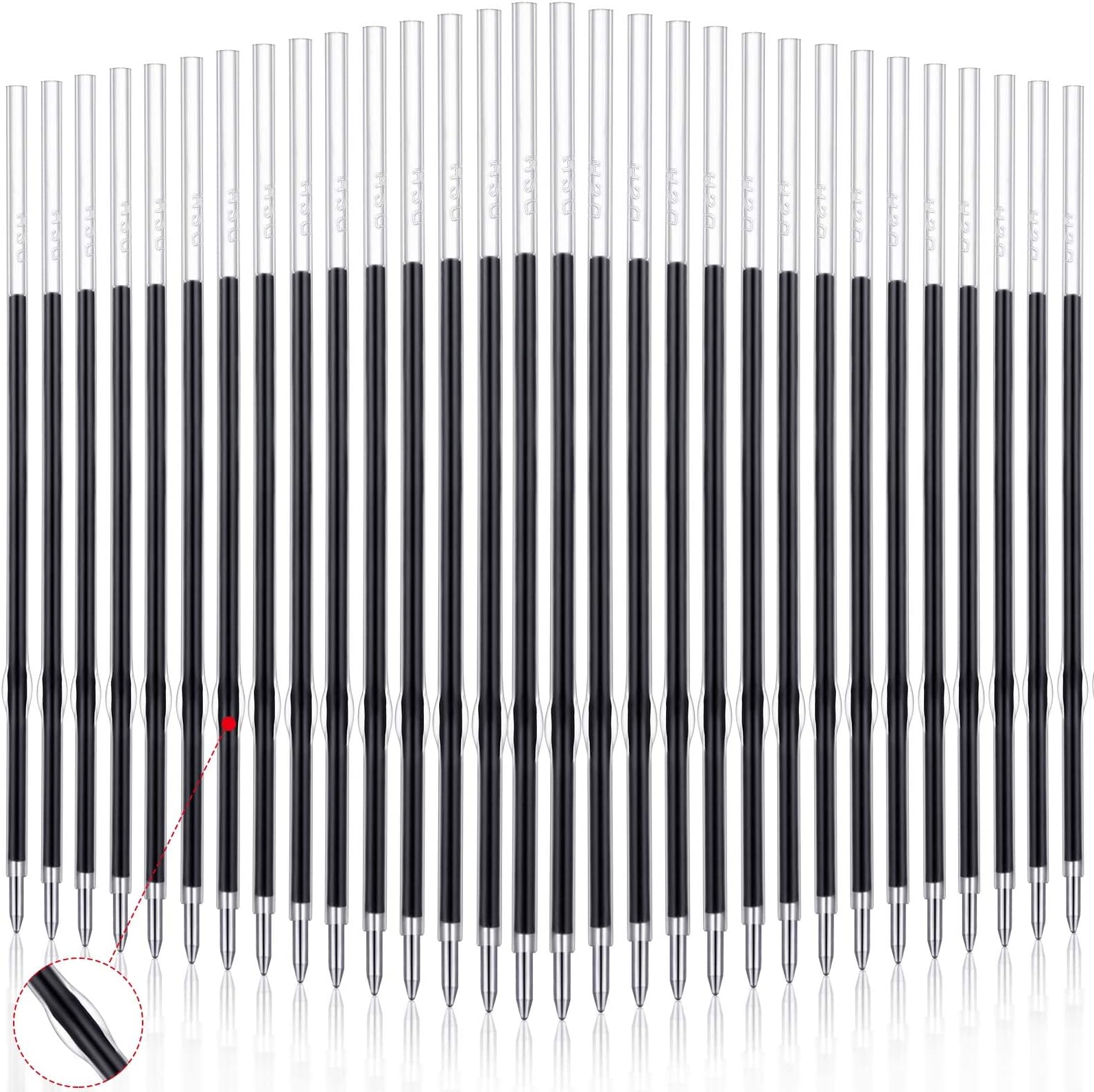 30 Pieces Ink Pen, Ballpoint Pen Refills Replacement
