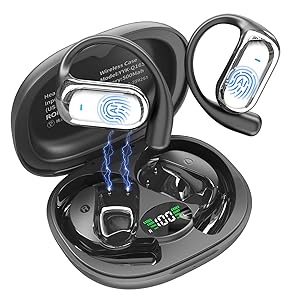 AI Translation Earbuds Real Time,188 Language Translator Earbuds,Bluetooth 6.1 Audifonos Traductores Ingls Espaol,OWS 4-in-1 Translation Headphones,Translator Headphones Suitable for Travel Learning